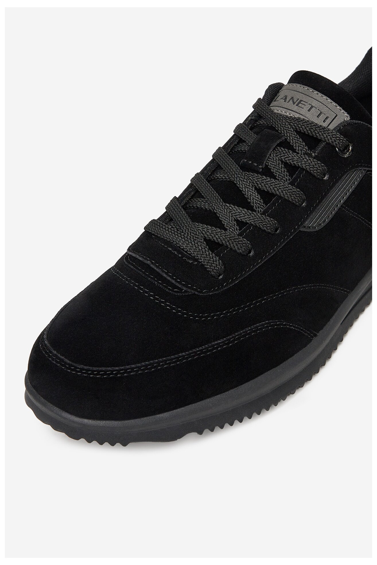 Pantofi casual Lanetti S25C089A-1 NEGRU