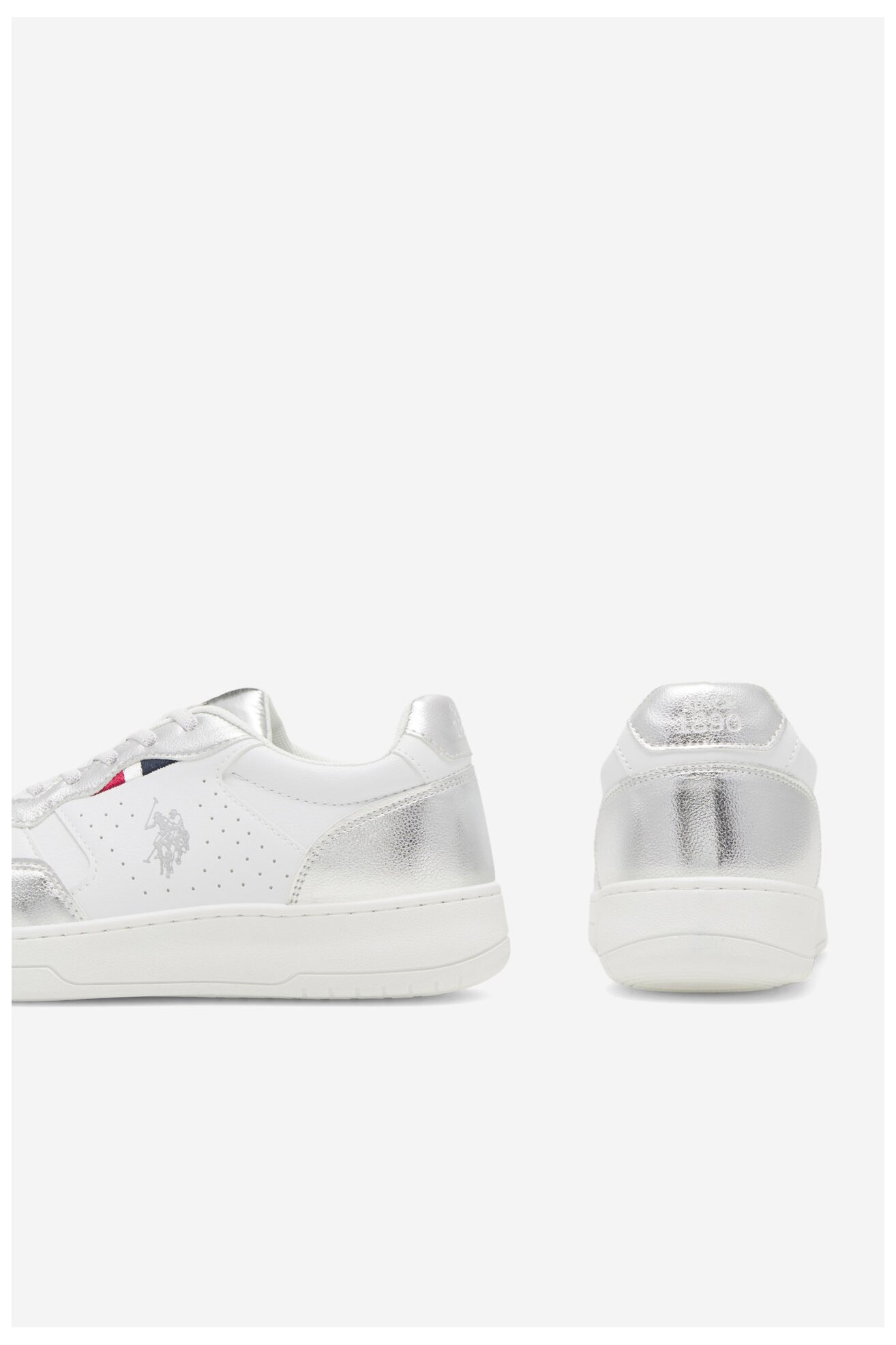 Сникърси U.S. POLO ASSN. DENNY004A СРЕБРИСТ