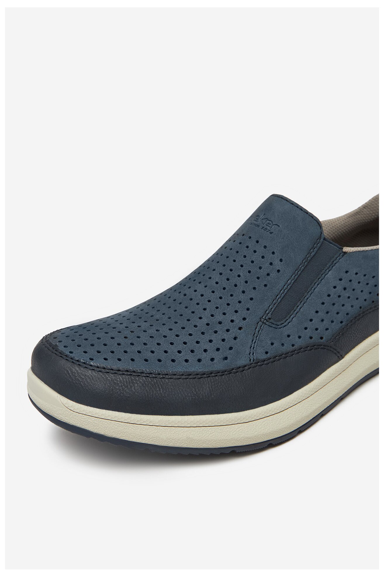 Polobotka Rieker 16952-14 TMAVĚ MODRÁ