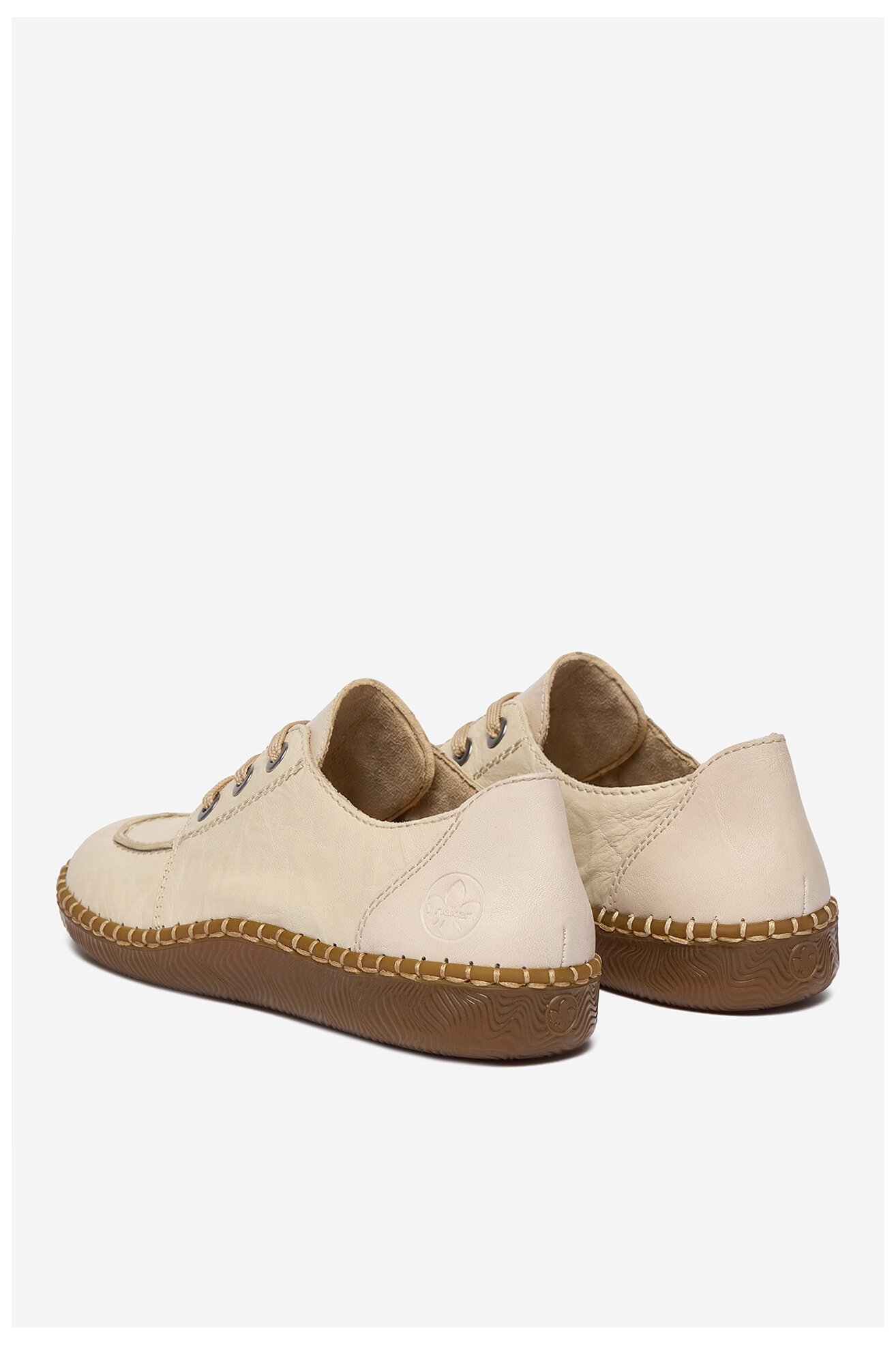 Половинки обувки Rieker CEO-N2402-60 СВЕТЛОБЕЖОВ