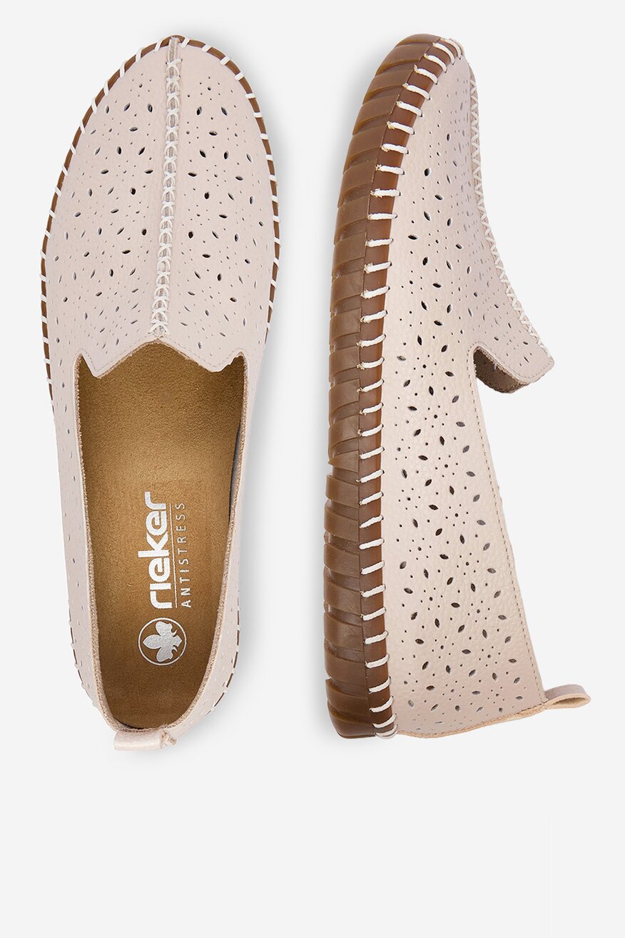 
                Rieker - Półbuty skórzane - 5906751836095