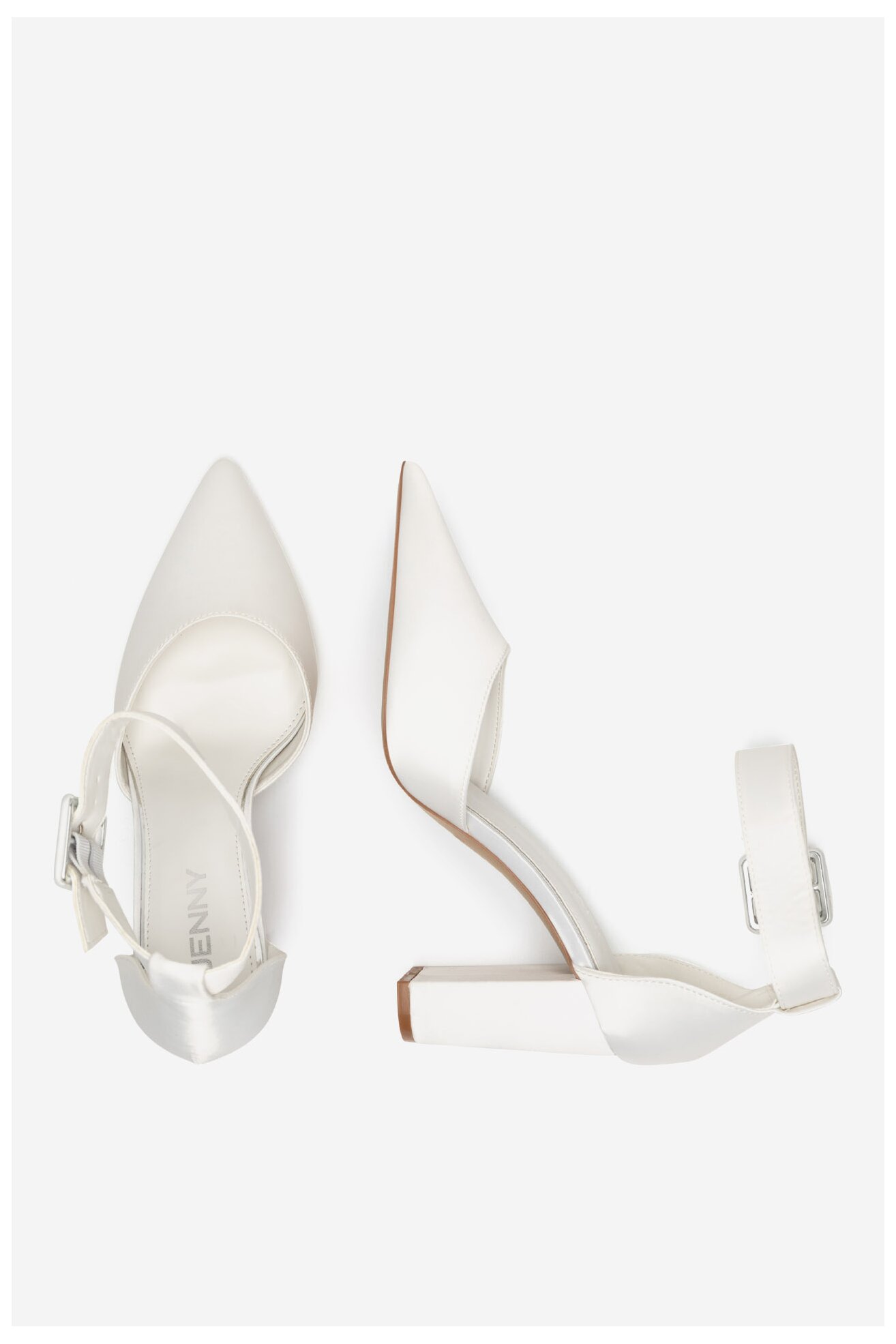 Czółenka Jenny LH230312-5A Biały