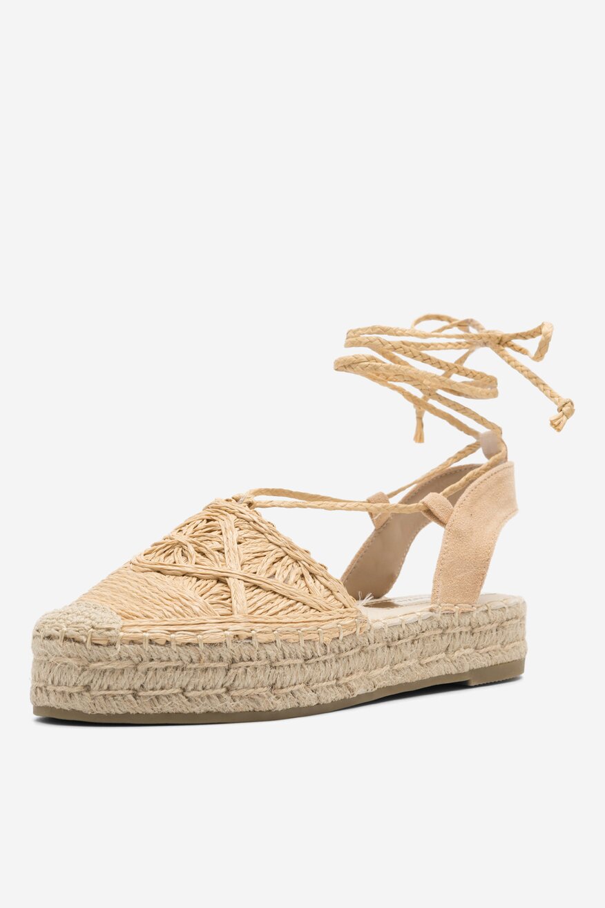 
                DeeZee - Espadryle beżowe - 5904862837611