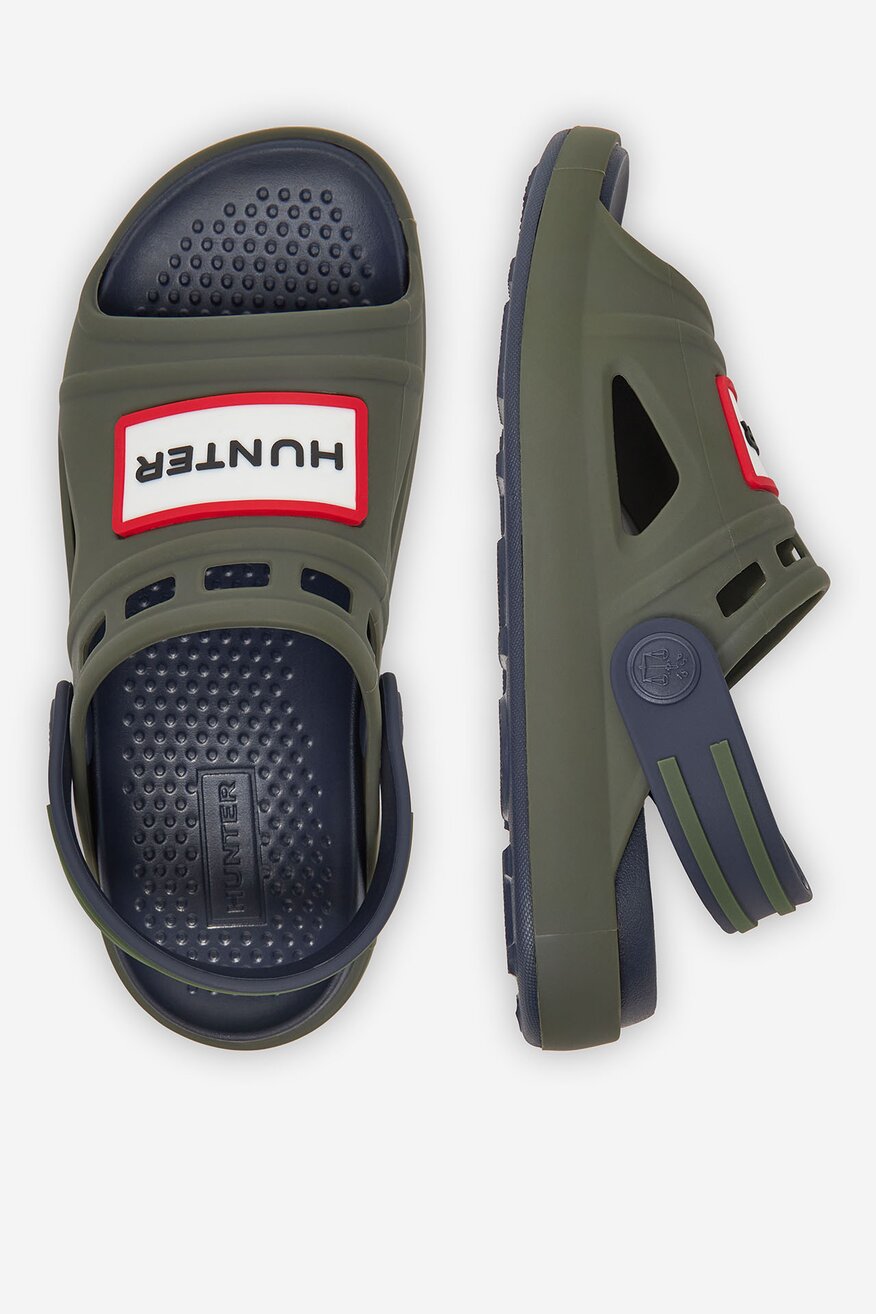 Plážové pantofle HUNTER KHAKI - 5906751093153