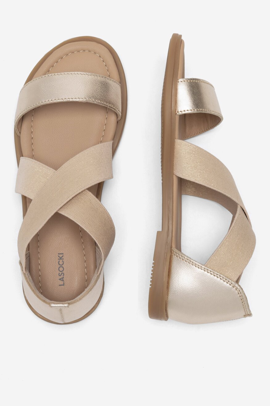 
                Lasocki Young - Sandały skórzane - 5905588477914