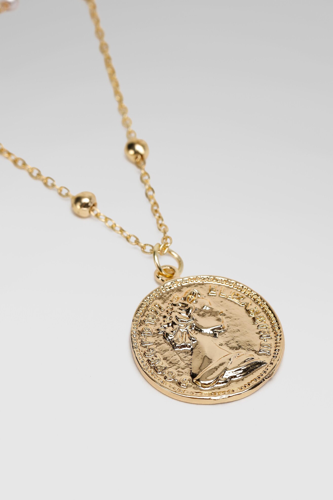 Naszyjnik ACCCESSORIES 1W7-004-AW21 Złoty