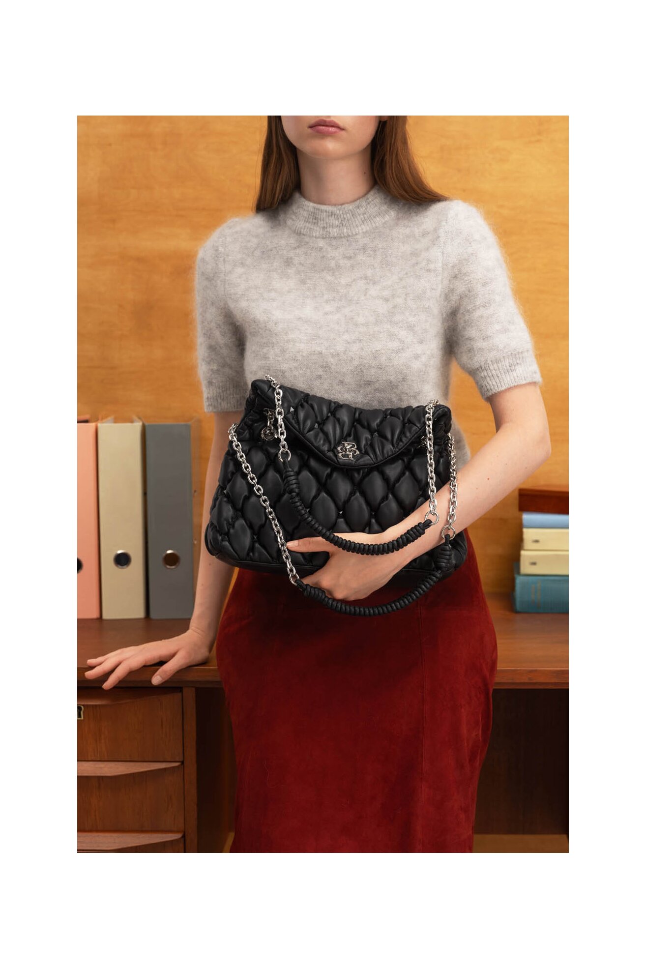 Kézitáska Badura BW-B2948 FEKETE