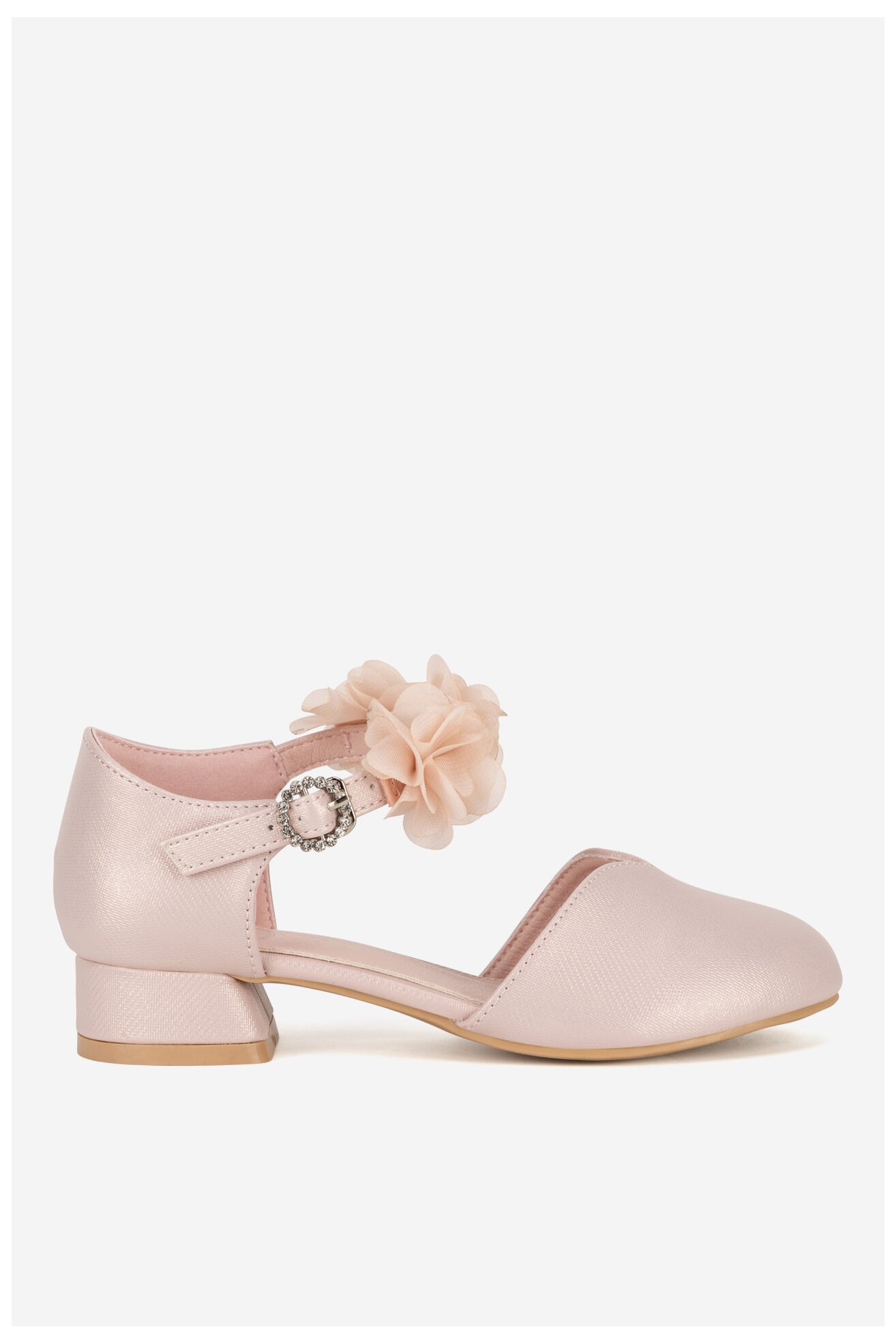 Baleriny Nelli Blu CM240430-10 Różowy