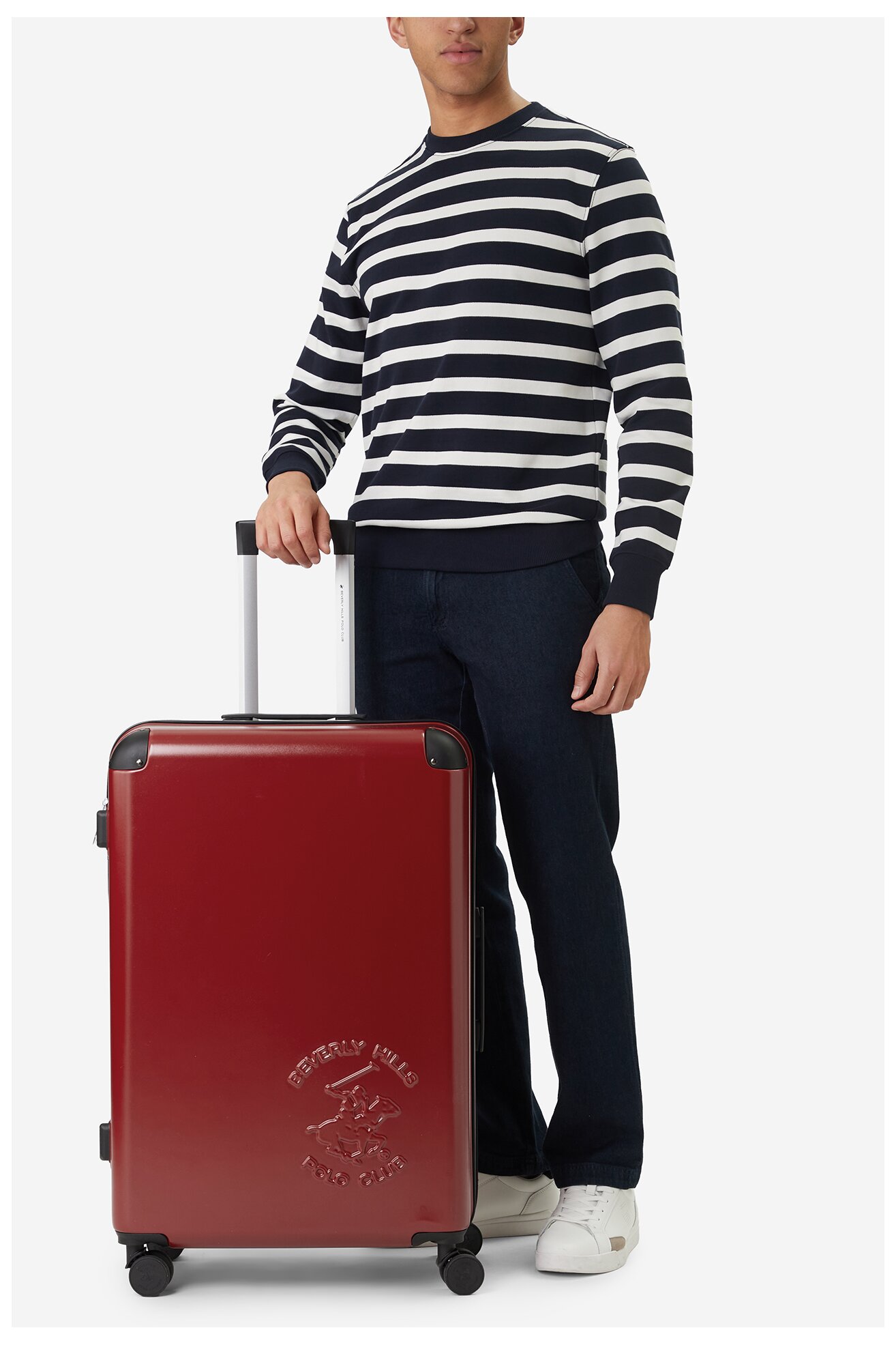 Валіза Beverly Hills Polo Club CEO-BHPC-L-010-09-RED ЧЕРВОНИЙ