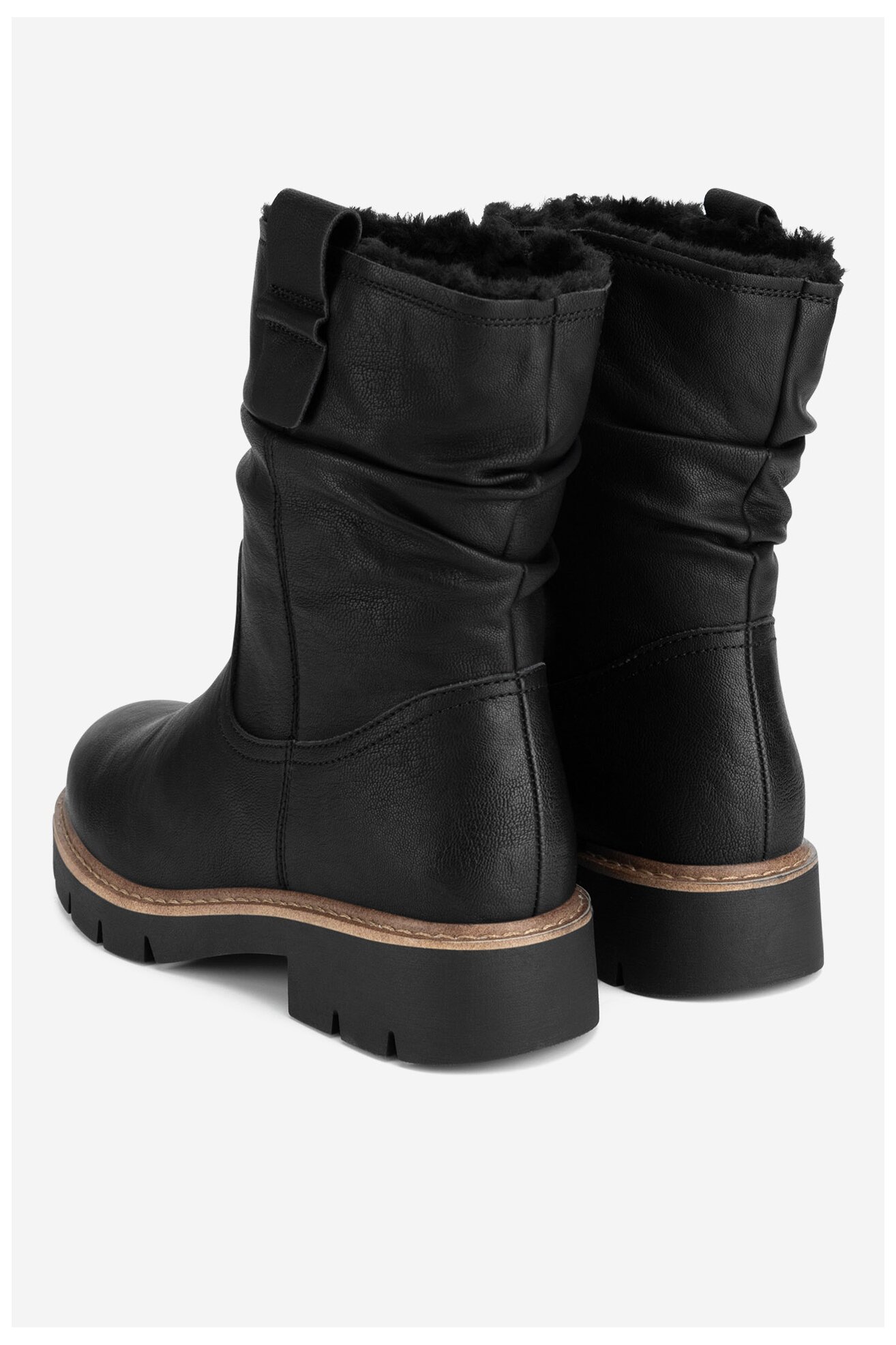 Bokacsizma Clara Barson WS6329-02 FEKETE