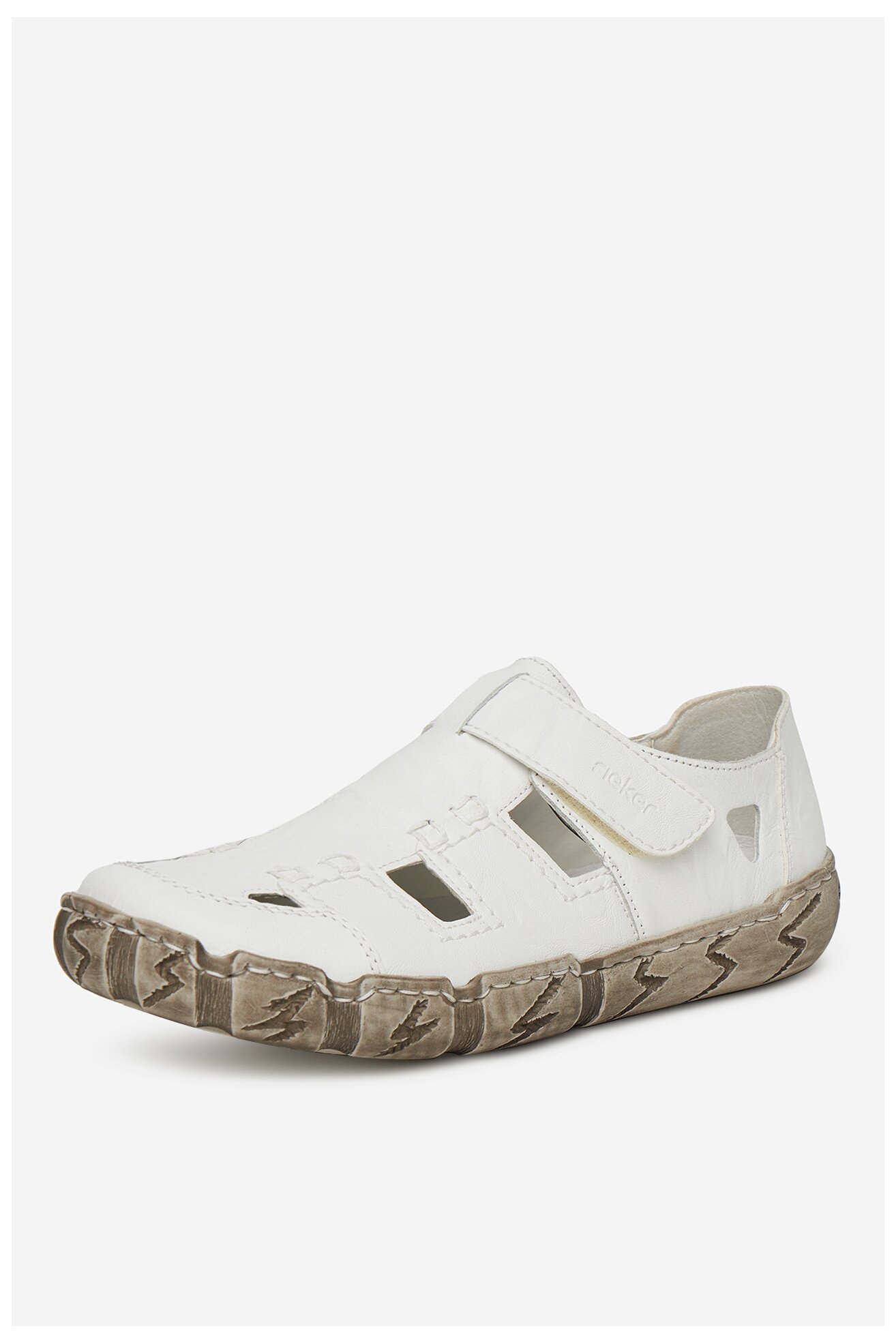 Sandały Rieker L0362-80 Biały