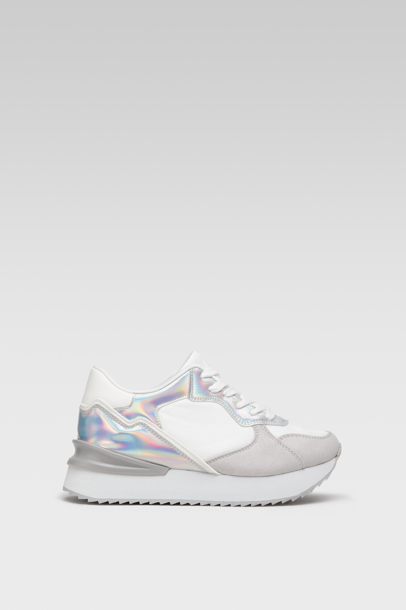 Sneakers Nylon Red WAG1190601A Biały