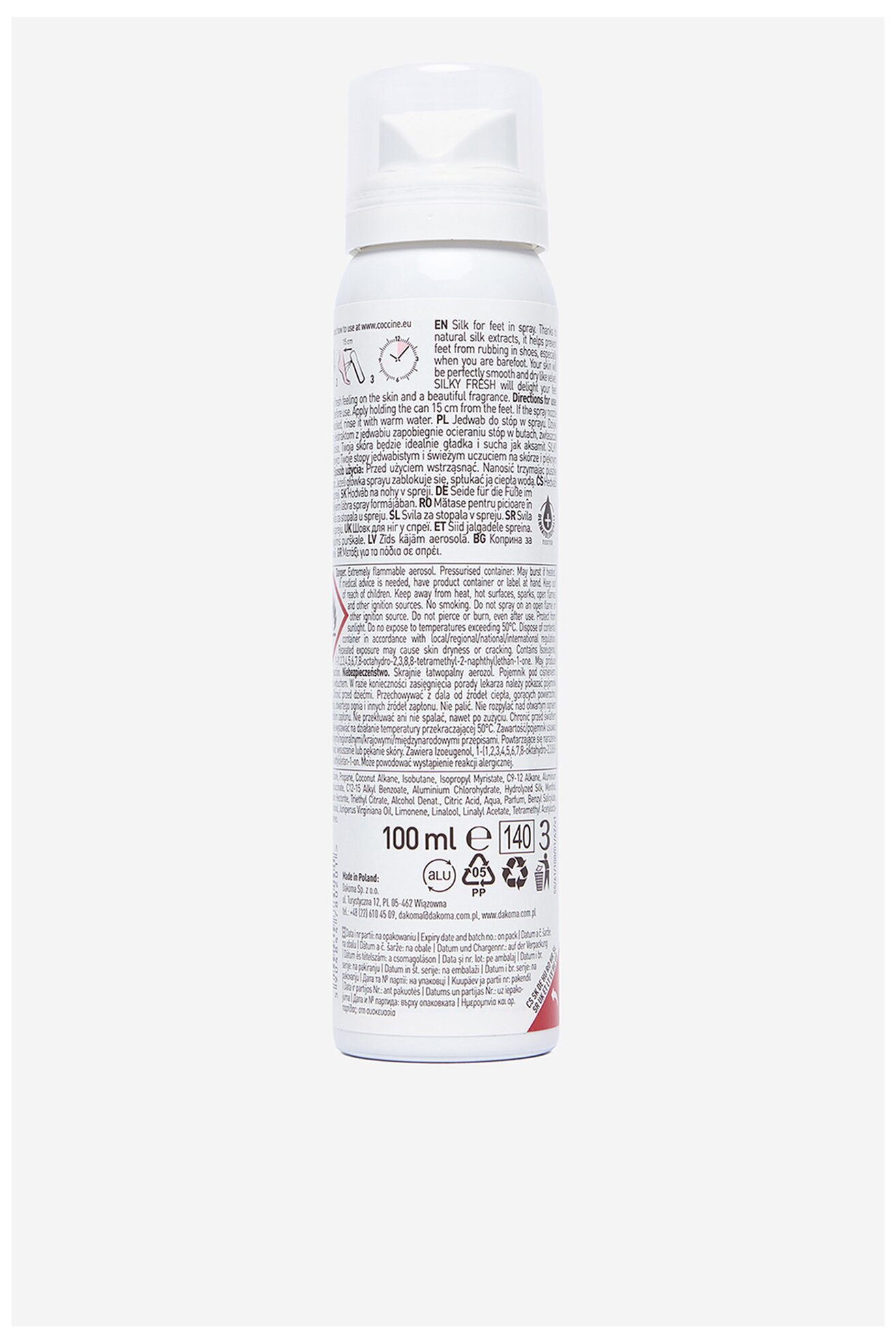 Kozmetika za obuću Coccine SILKY FRESH 100ML V.AZ PROZIRNA