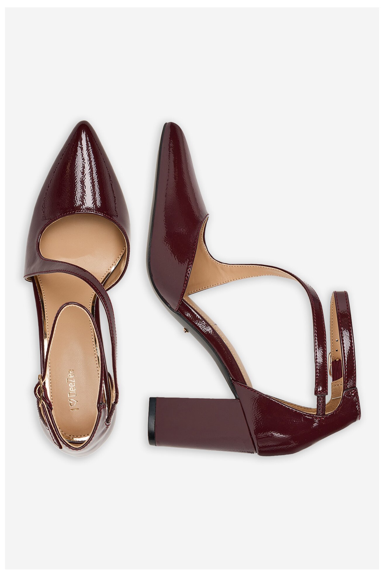 Туфлі-Човники DeeZee CEO-CD240149-1 БОРДОВИЙ