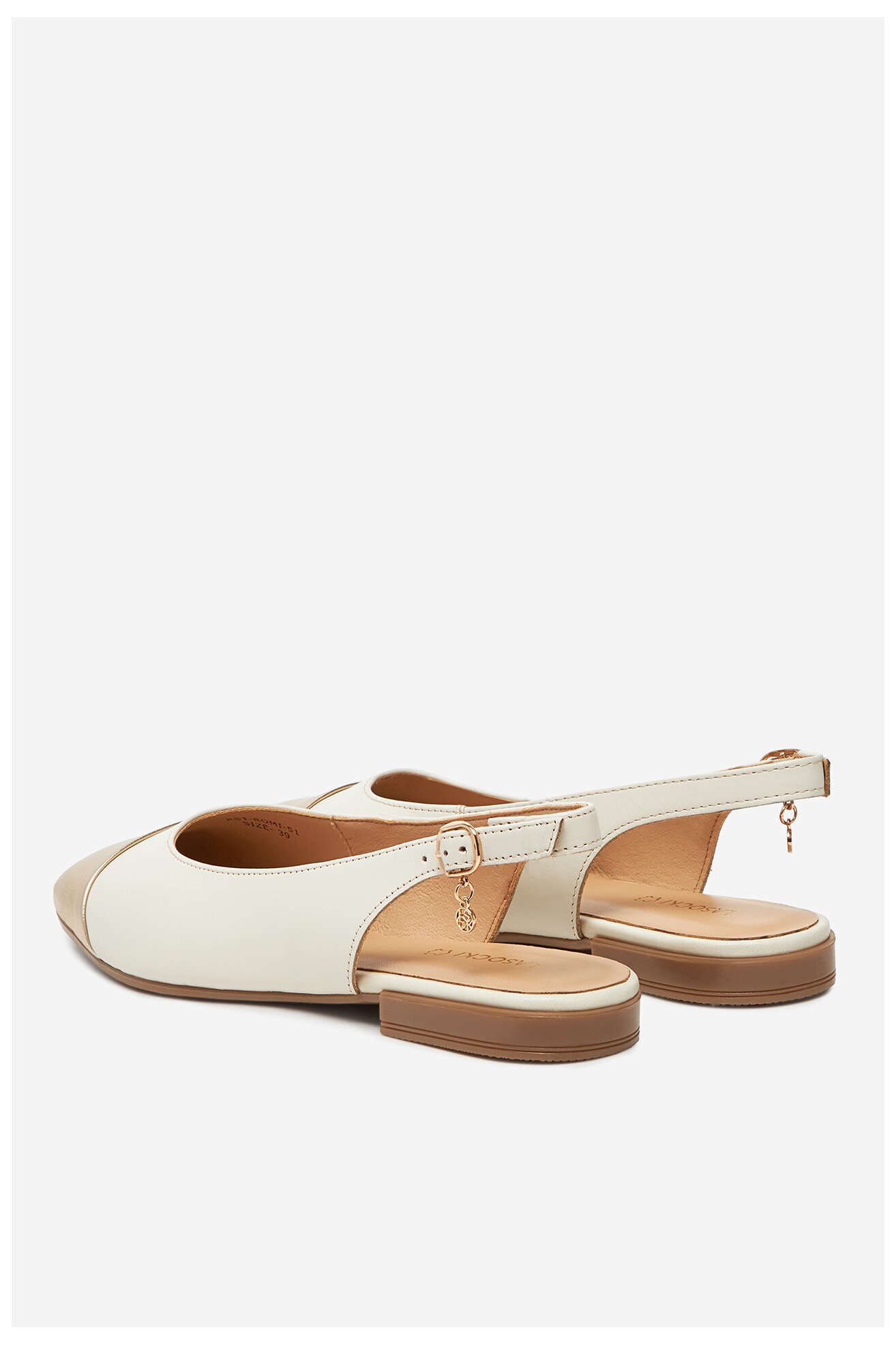 Baleriny Lasocki RST-ROMI-51 Beżowy