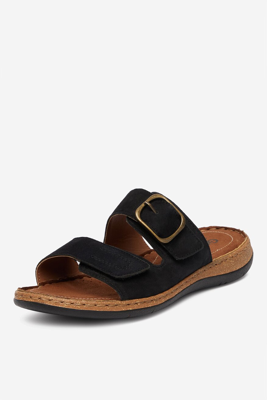 
                Go Soft - Klapki skórzane - 5906751950906