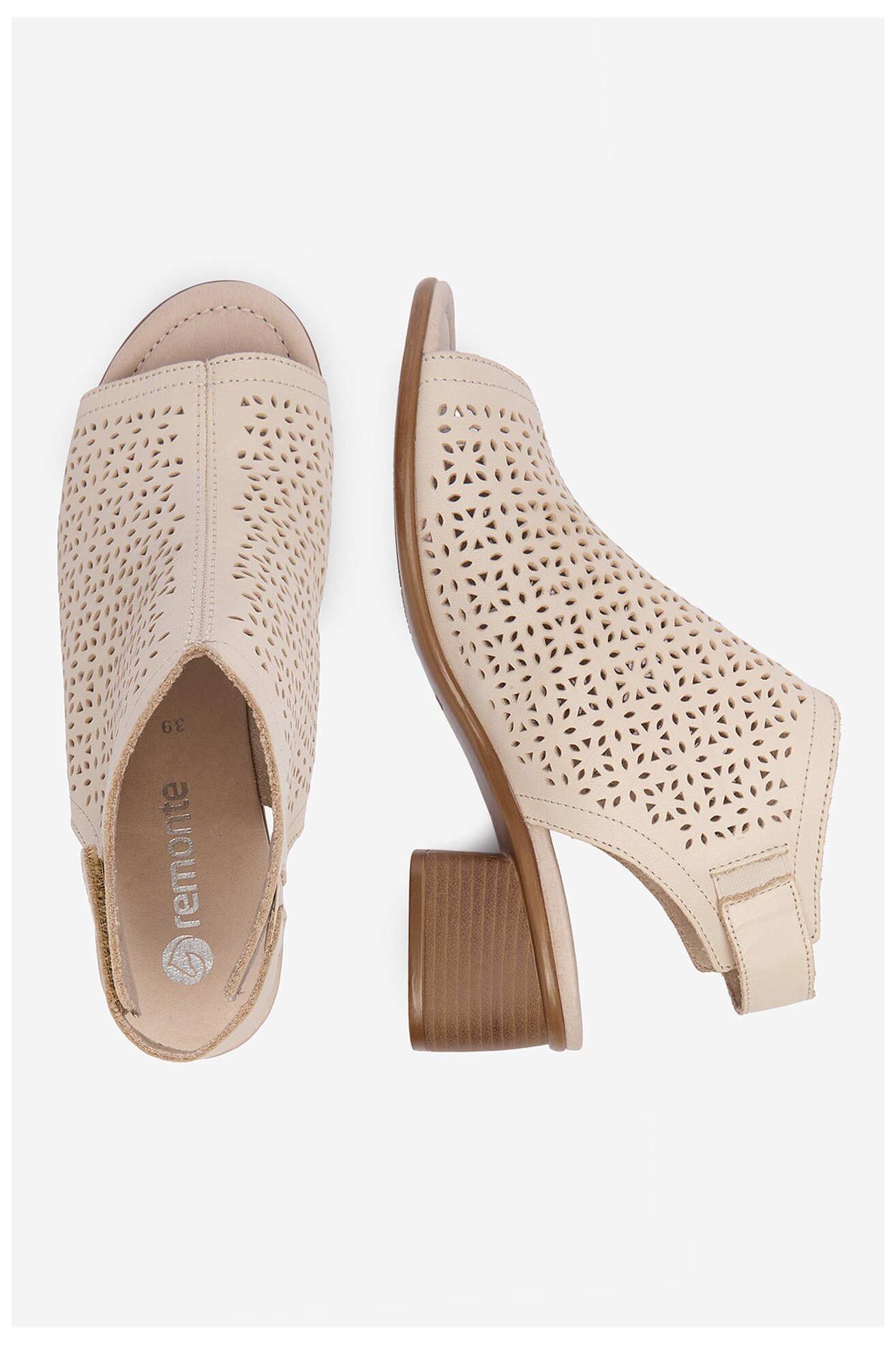 Sandały Remonte CEO-R8777-60 Beżowy