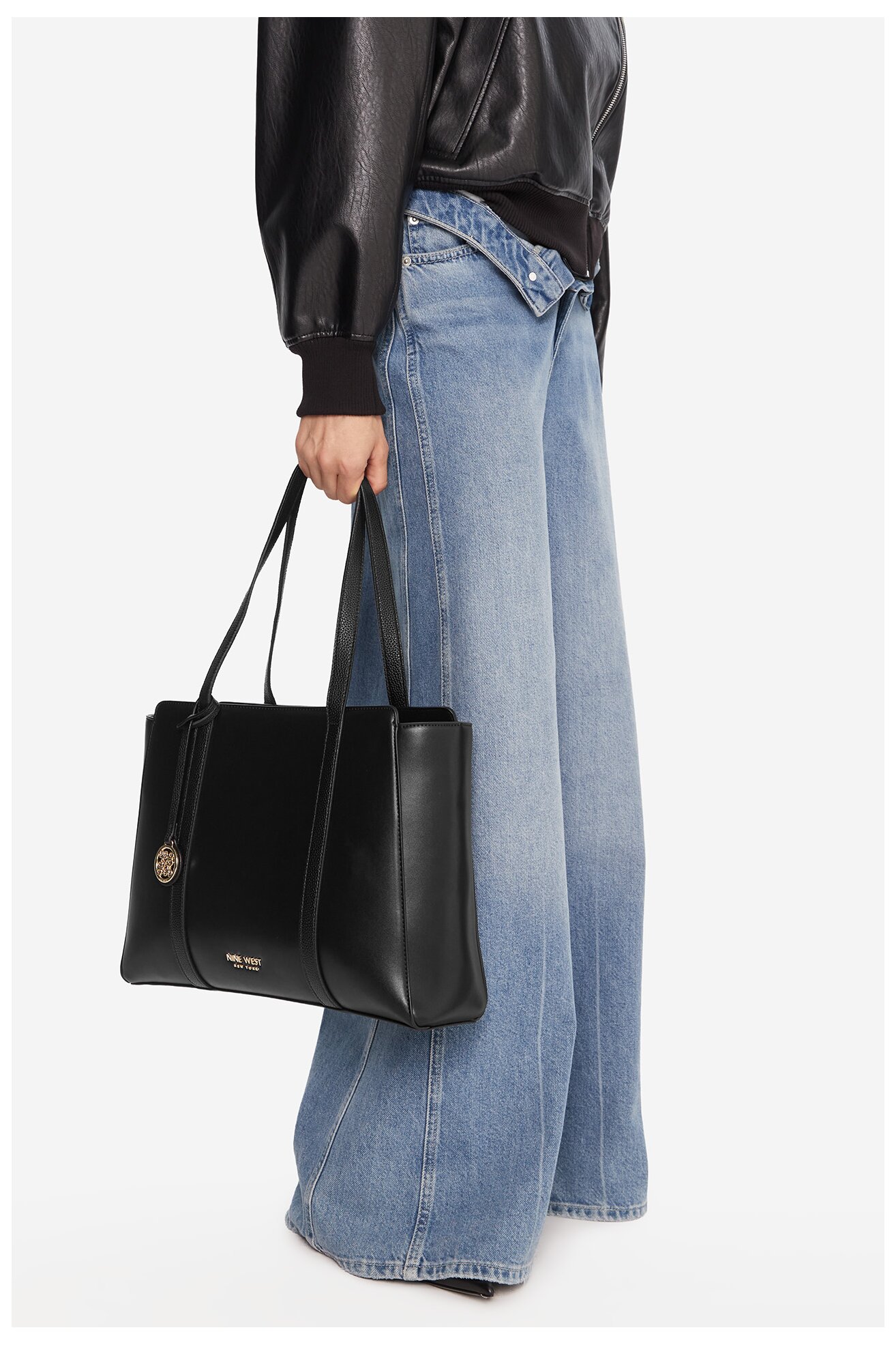 Дамска чанта NINE WEST C-MARYLAND-LDA8570 ЧЕРЕН