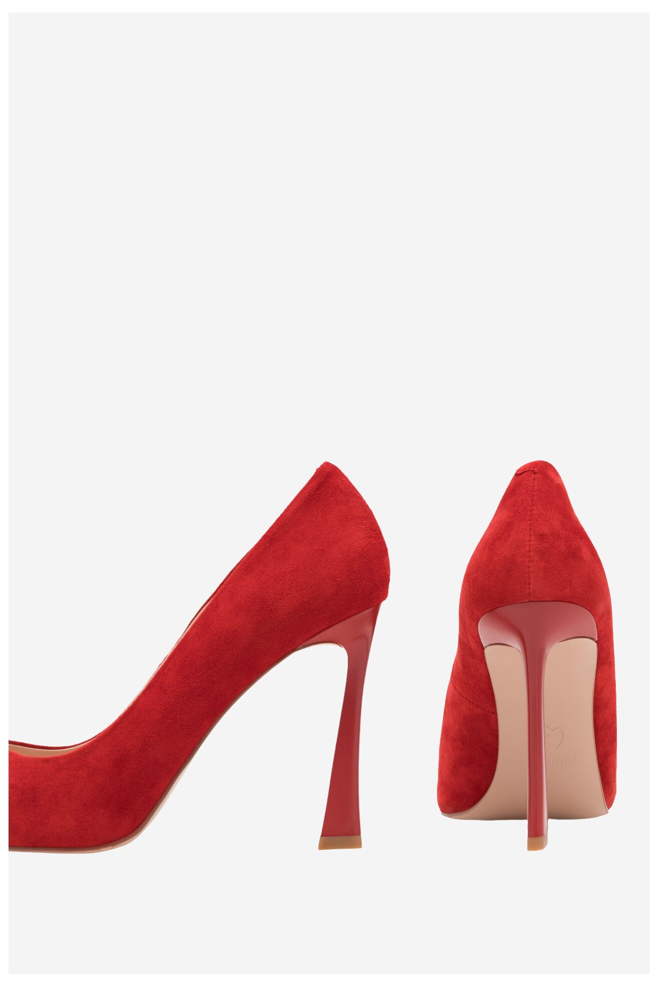 Czółenka EVA MINGE SUZANNE-01 Czerwony