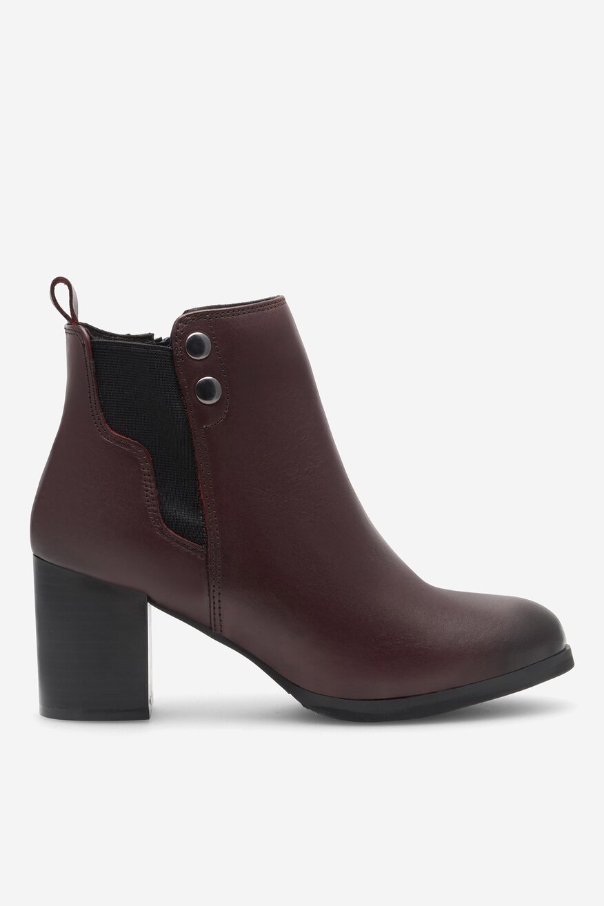 
                Lasocki - Skórzane botki - 5904862967486