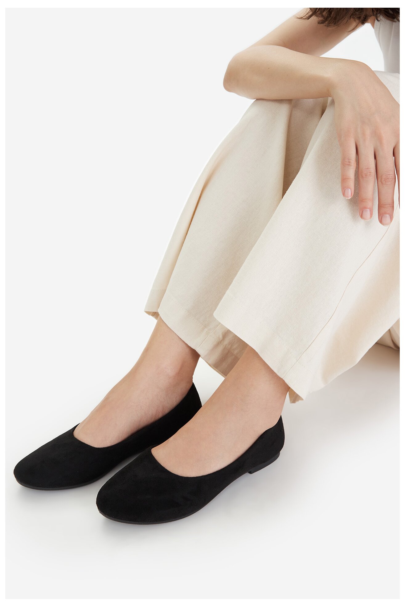 Baleriny Jenny CEO-WSS21520-01 Czarny