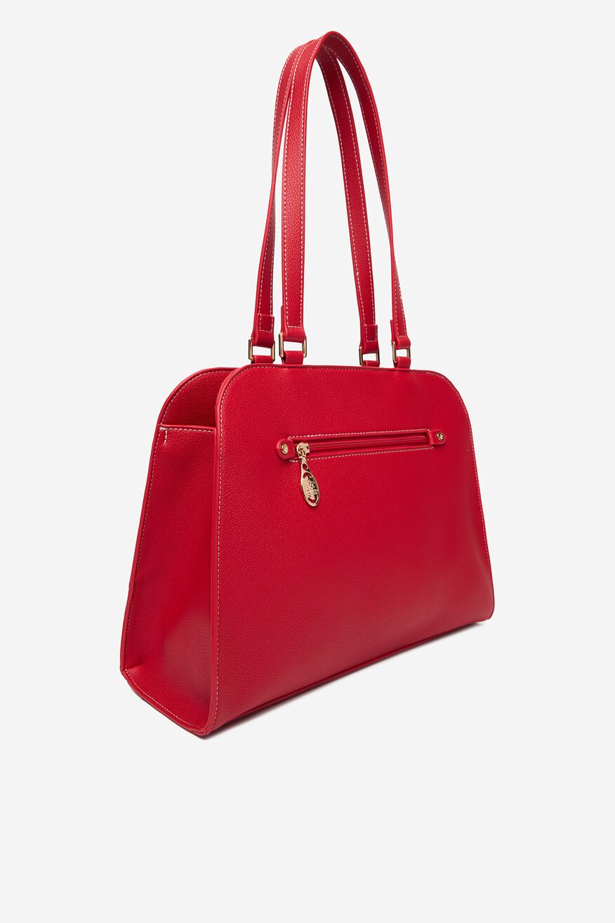 
                Дамска чанта Beverly Hills Polo Club ЧЕРВЕН - 5906751599228