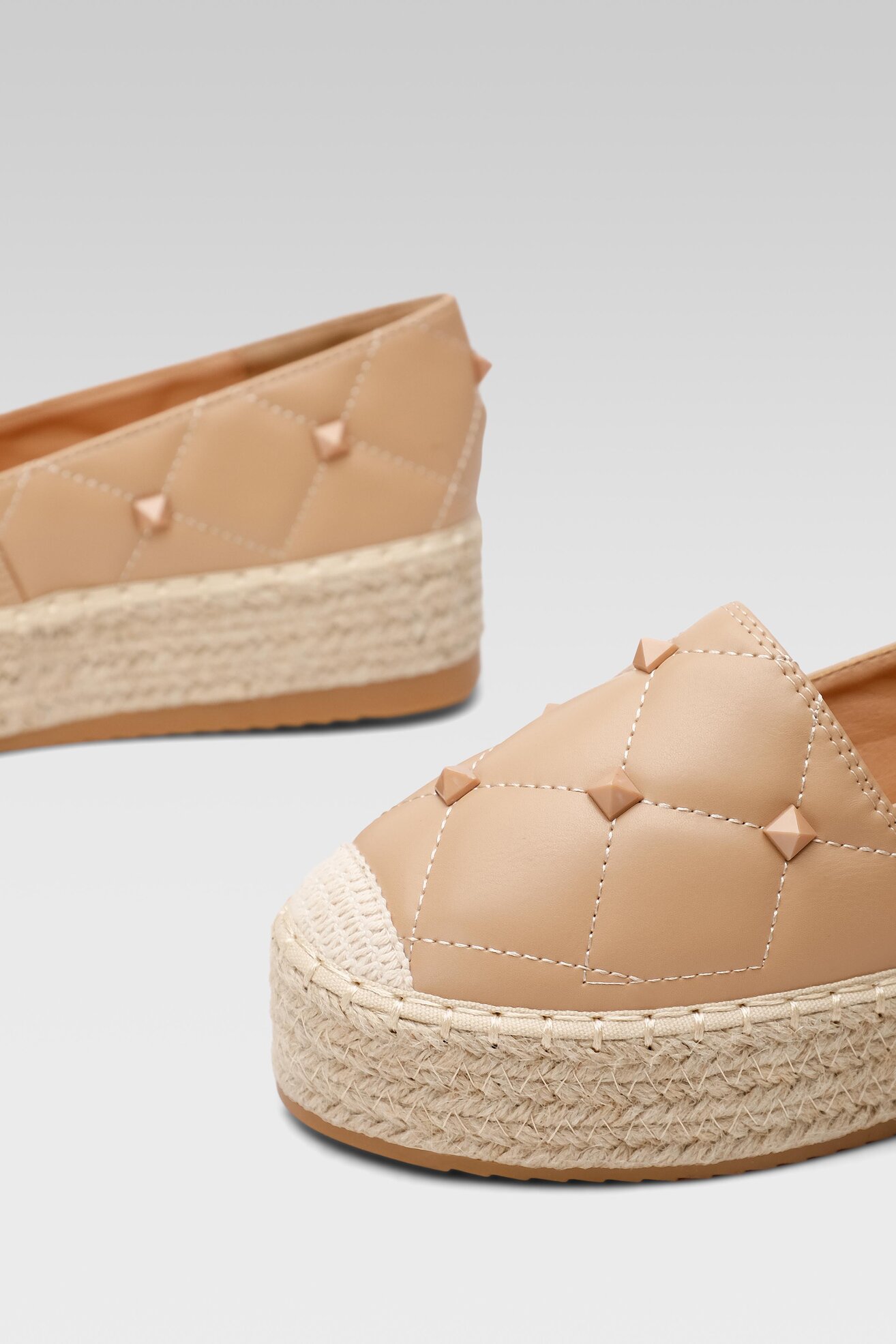 Espadrile DeeZee HIGH SUN WS020610-01 BEJ