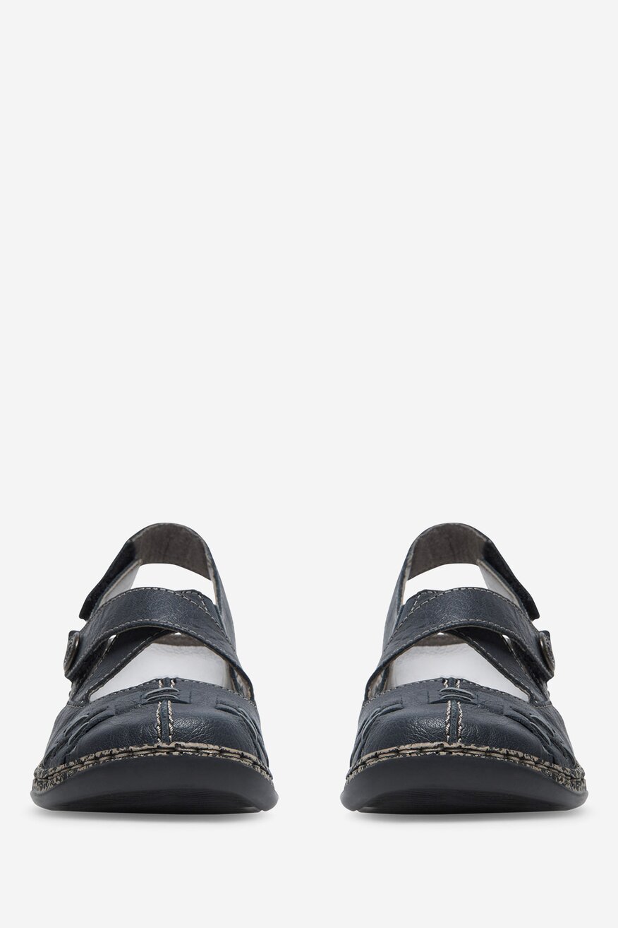 
                Rieker - Skórzane sandały - 2230056240756