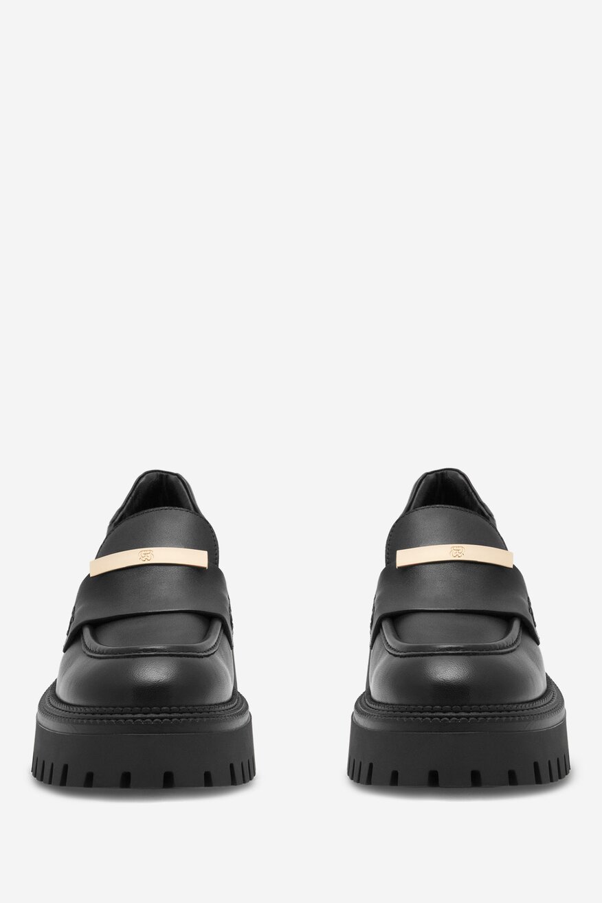 Gino Rossi - Loafersy skórzane - 5905588638896