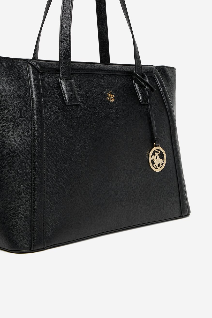 Geantă de mână Beverly Hills Polo Club NEGRU - 5906751252864