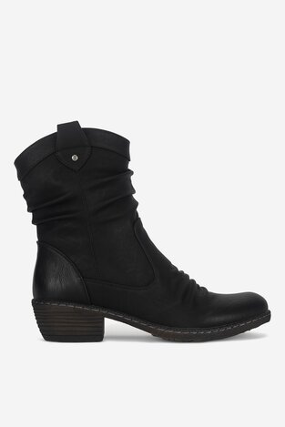 Ботильйони Rieker 93770-01 ЧОРНИЙ