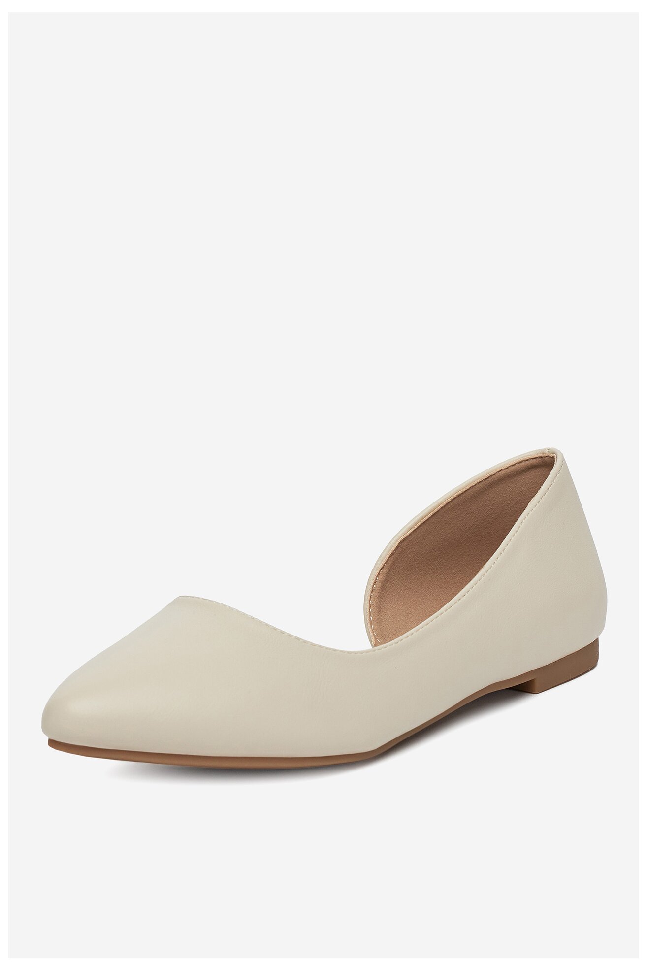 Baleriny Jenny JANE WS2108-08 Beżowy