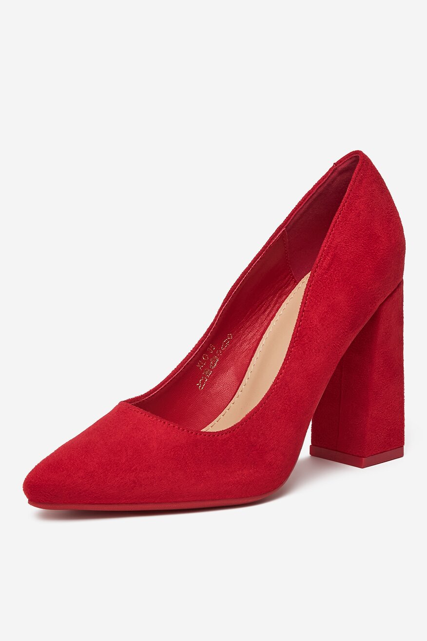 Pantofi cu toc DeeZee ROŞU - 5906751107713