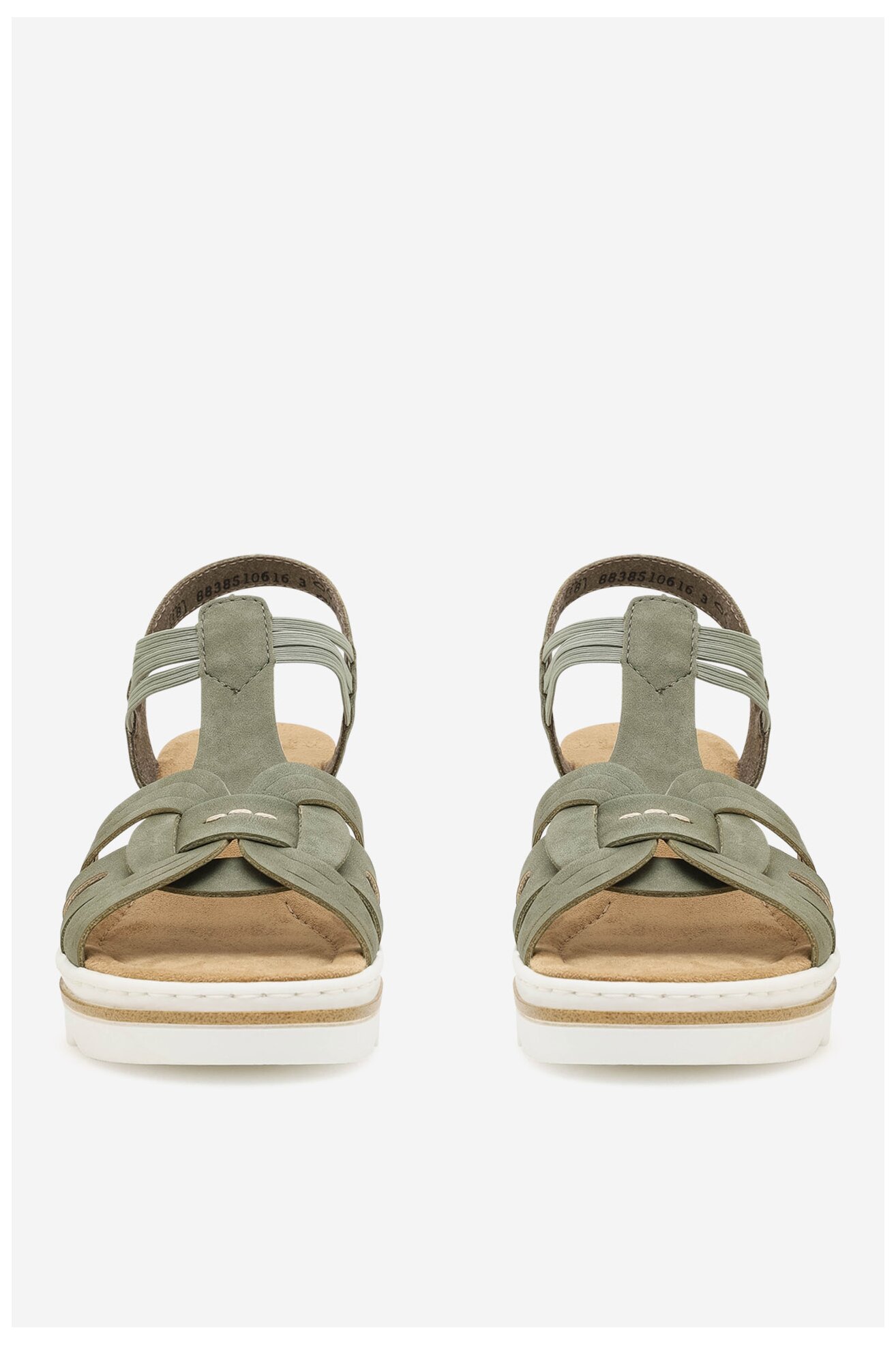 Szandál Rieker 67459-52 ZÖLD