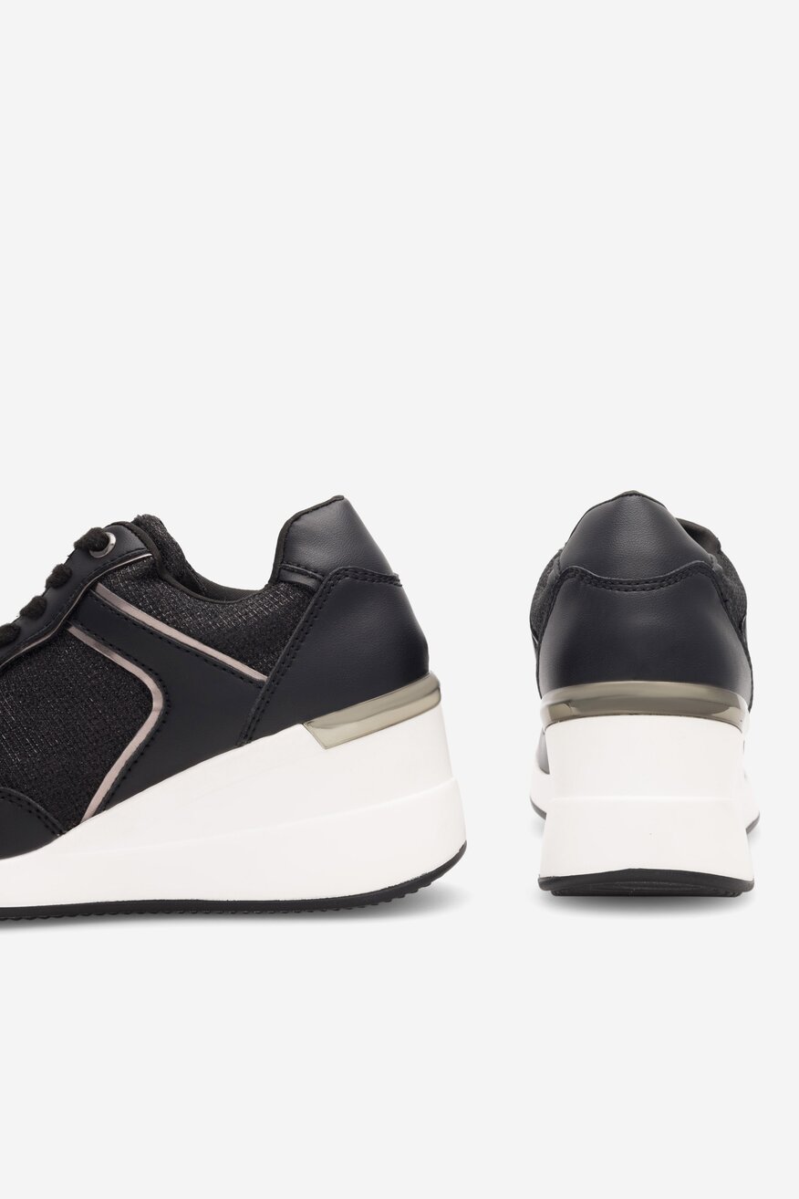 Clara Barson - Sneakersy na koturnie - 5905588023142