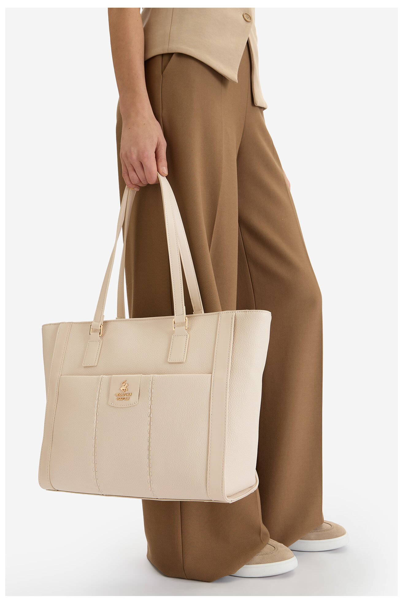 Torebka Beverly Hills Polo Club CEO-BHPC-C-021-09 Ivory