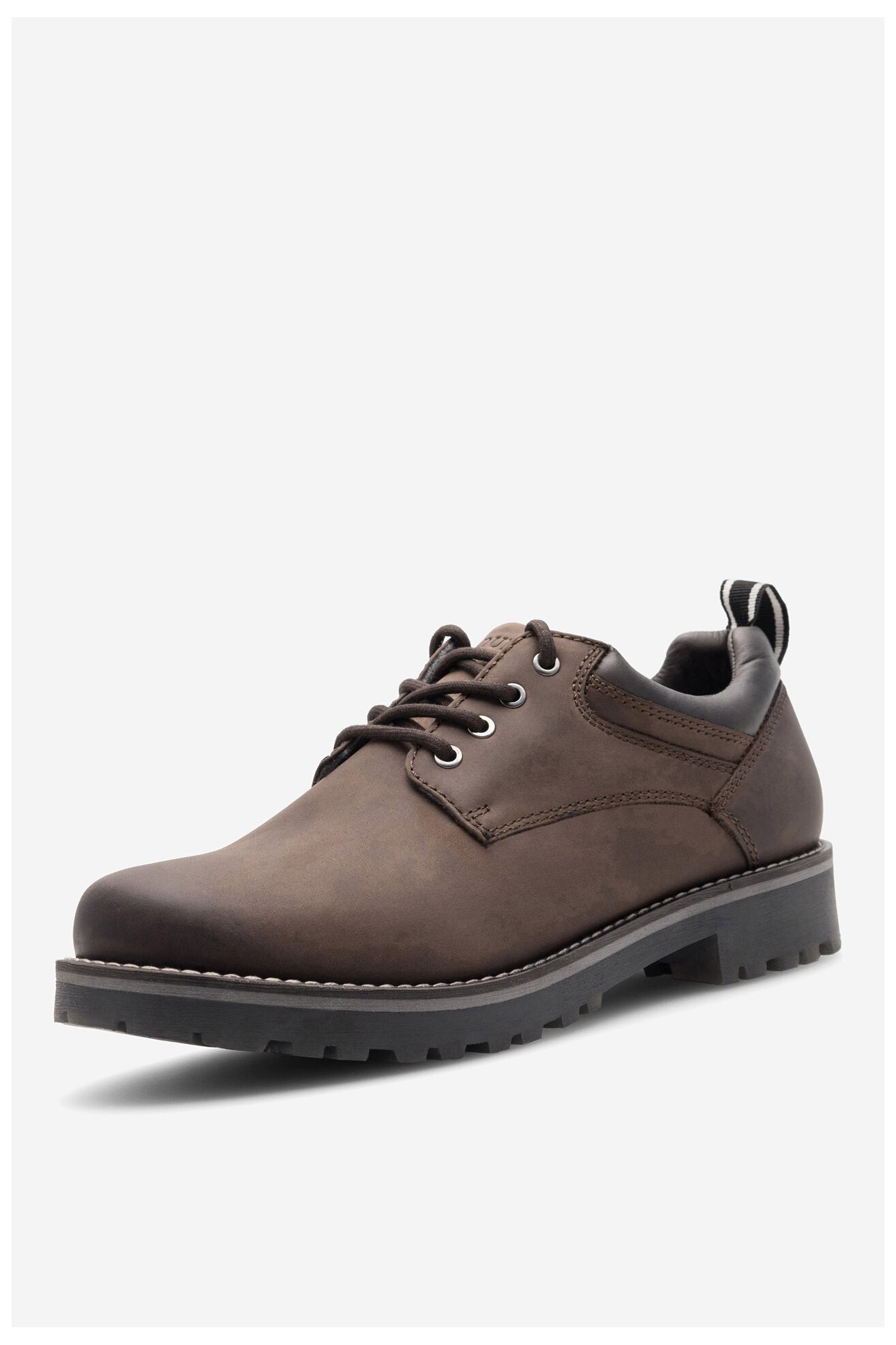 Półbuty Badura CEO-BOWER-10 MI08 Brązowy ciemny