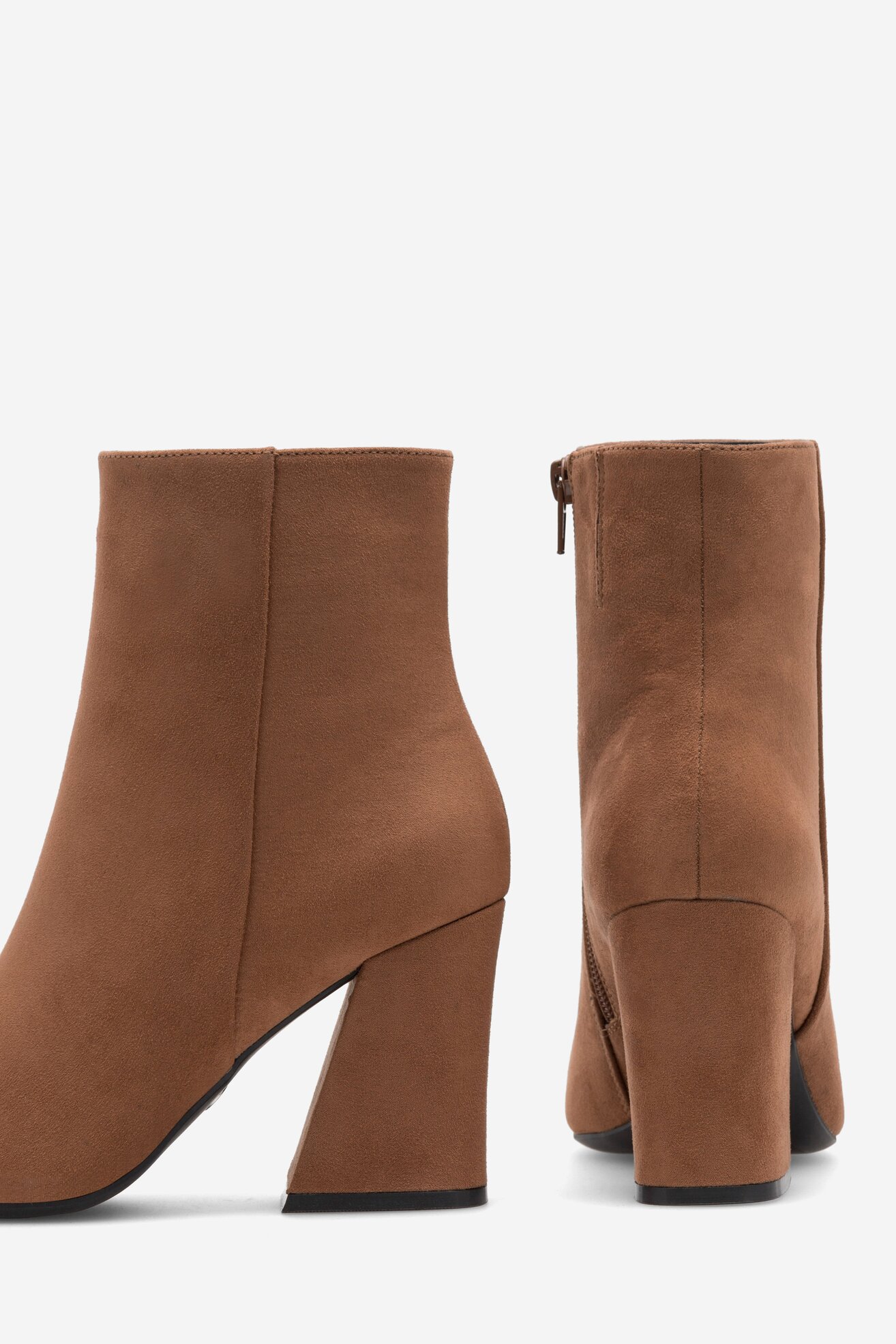 Kotníková obuv NINE WEST SATI 13196A HNĚDÁ