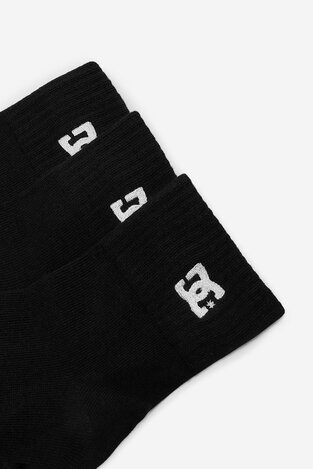 Шкарпетка DC Shoes AS_DC_01Z_SS25 (3-PACK) ЧОРНИЙ