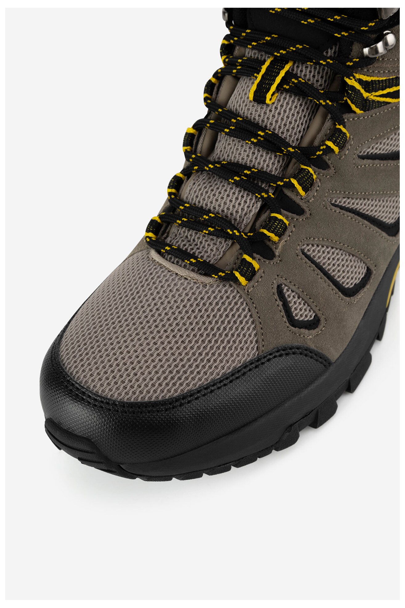 Túracipő HUNTER MASON MID HIKER WP SÖTÉTBÉZS