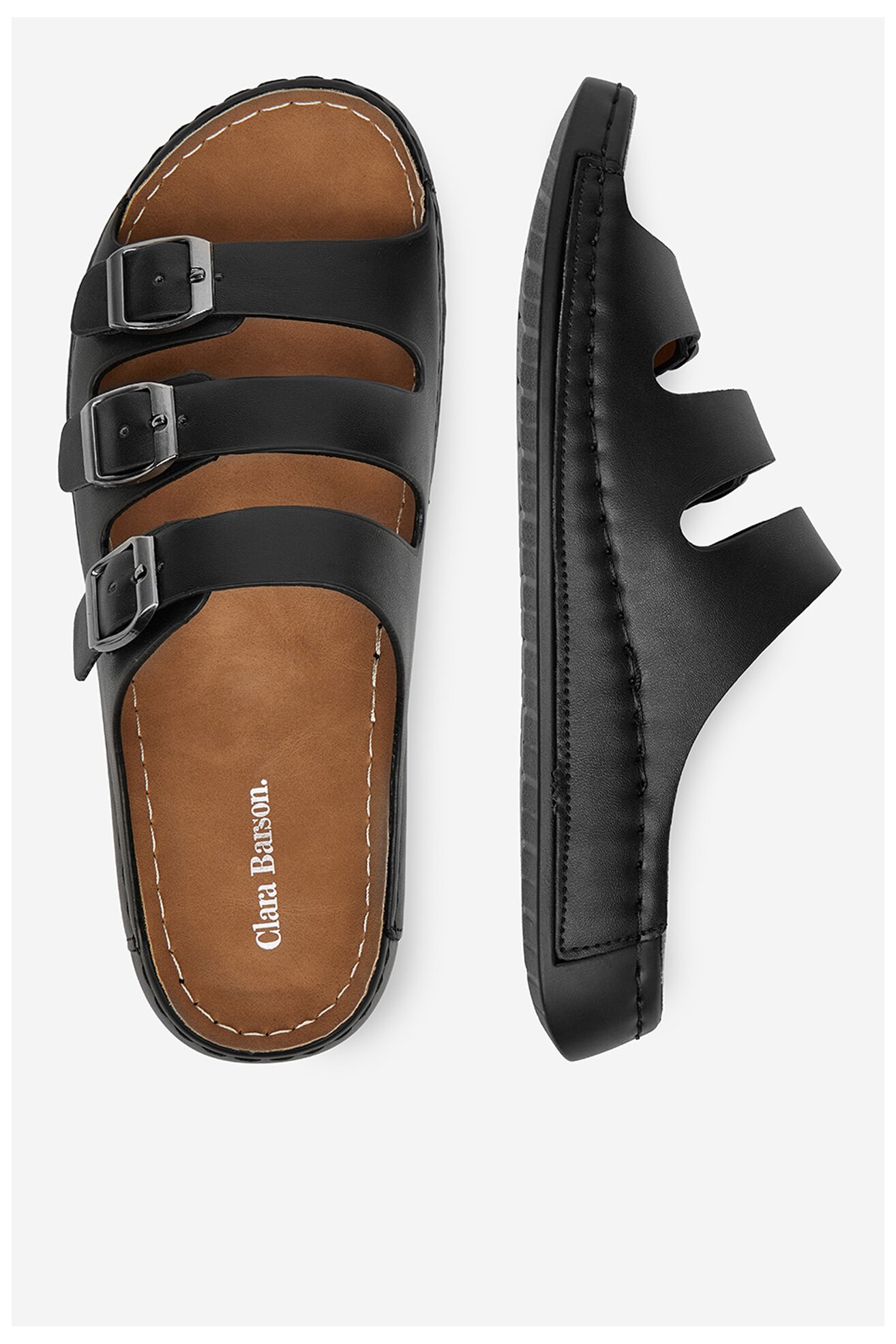 Șlapi Clara Barson WFA3730-1 NEGRU