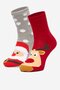 Шкарпетка Jenny Fairy 4WB-003-AW23 (2-PACK) ЧЕРВОНИЙ