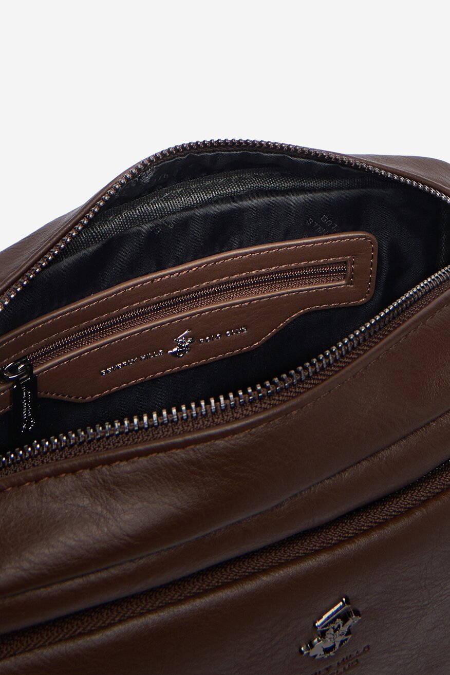 Férfi táska Beverly Hills Polo Club BARNA - 5906751311189