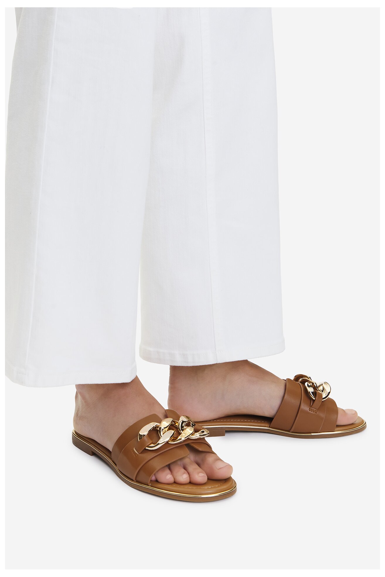 Klapki Jenny WFA2738-1 Camel