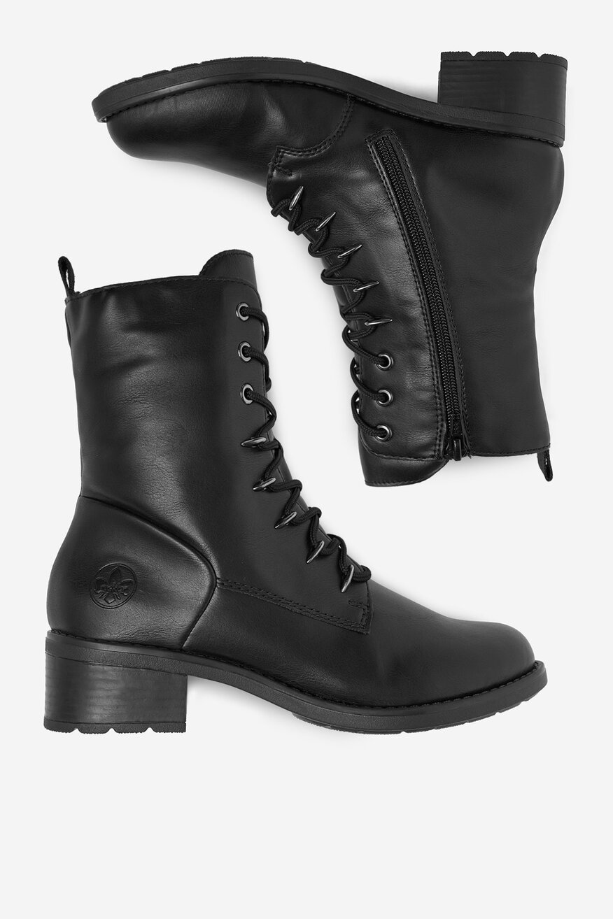 Bocanci Rieker NEGRU - 5906751256275