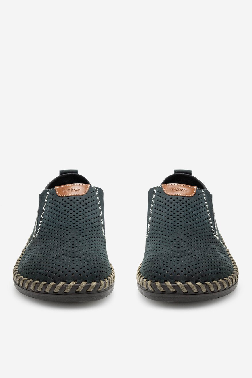 
                Rieker - Półbuty skórzane wsuwane - 2230056167008