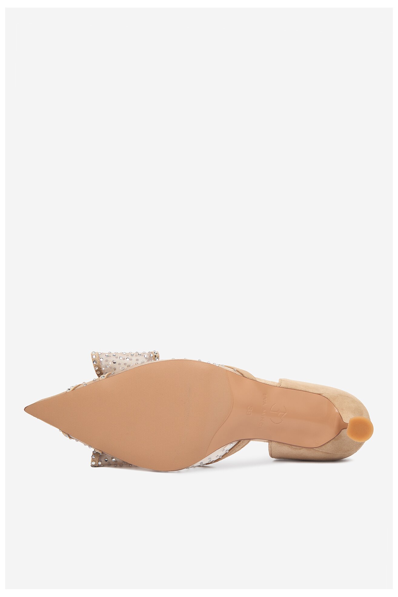 Körömcipő EVA MINGE EO-AVA-78096-202 BÉZS