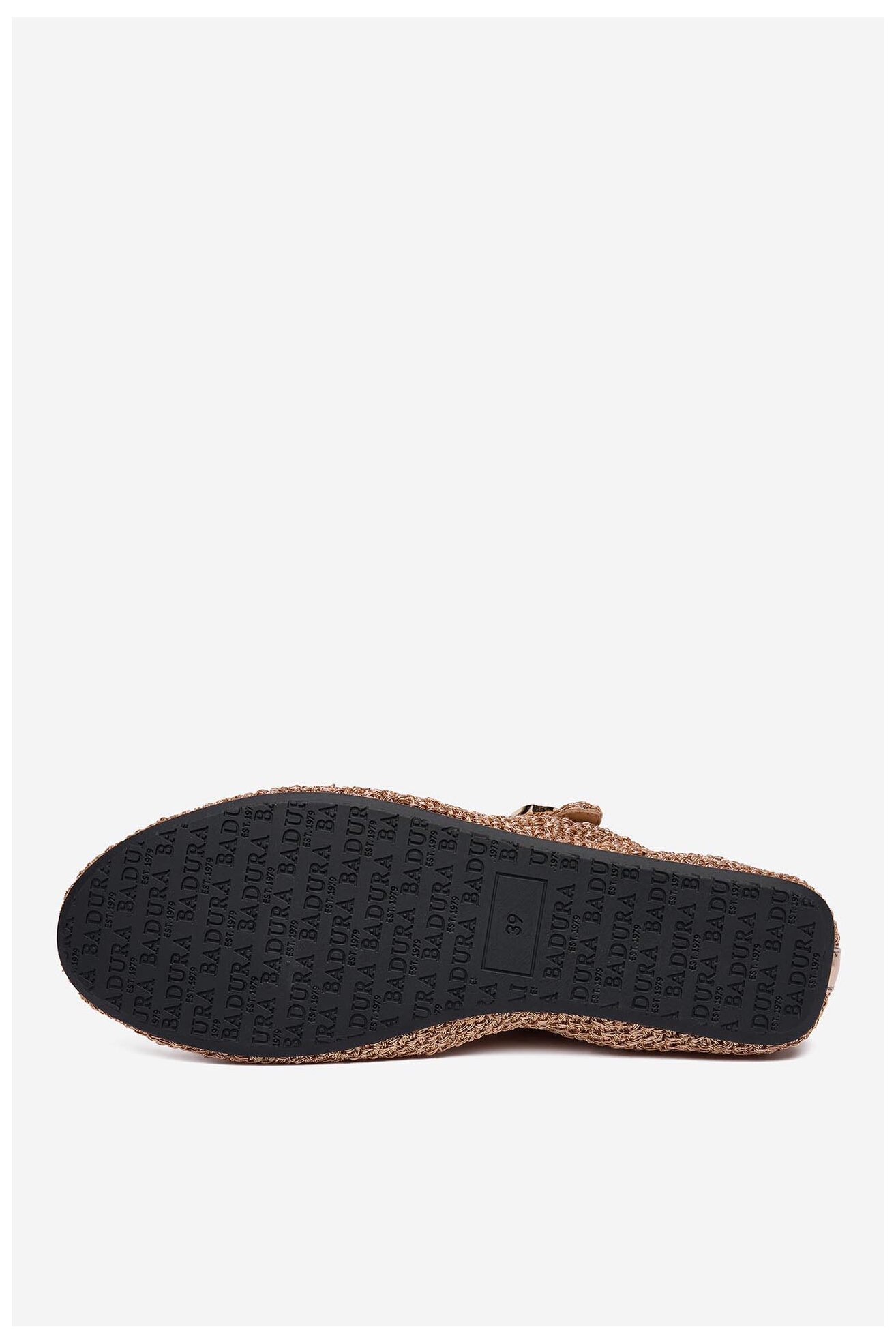 Baleriny Badura EO-ALENA-01 Złoty