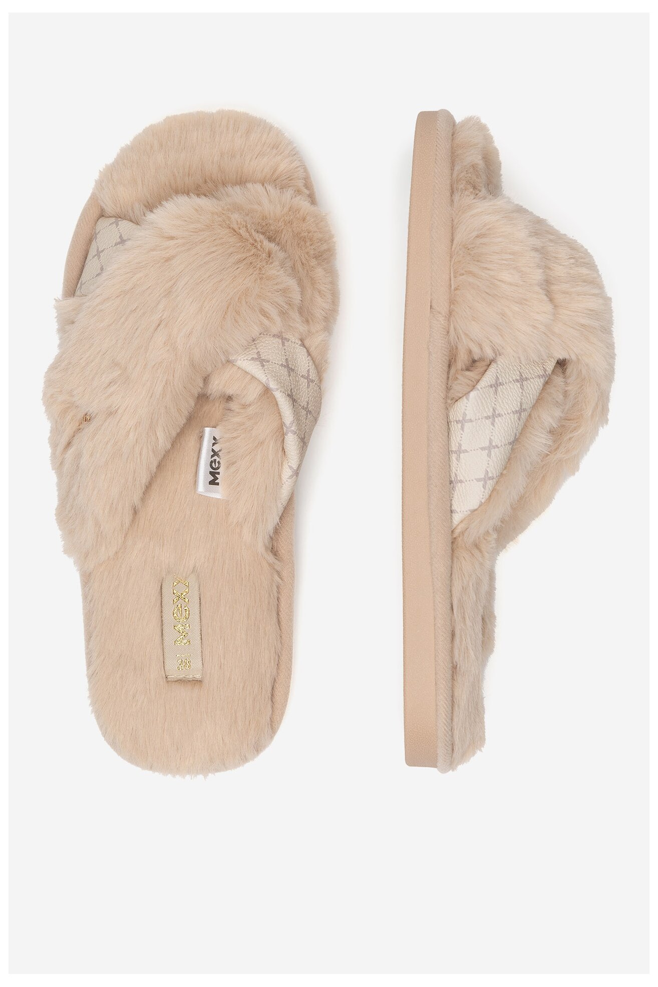 Kapcie Mexx MI002004343W Beżowy