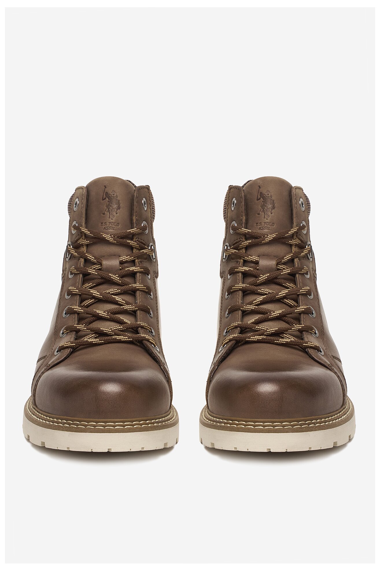 Боти U.S. POLO ASSN. EO-PATRIZ003M/ELN1 КАФЯВ